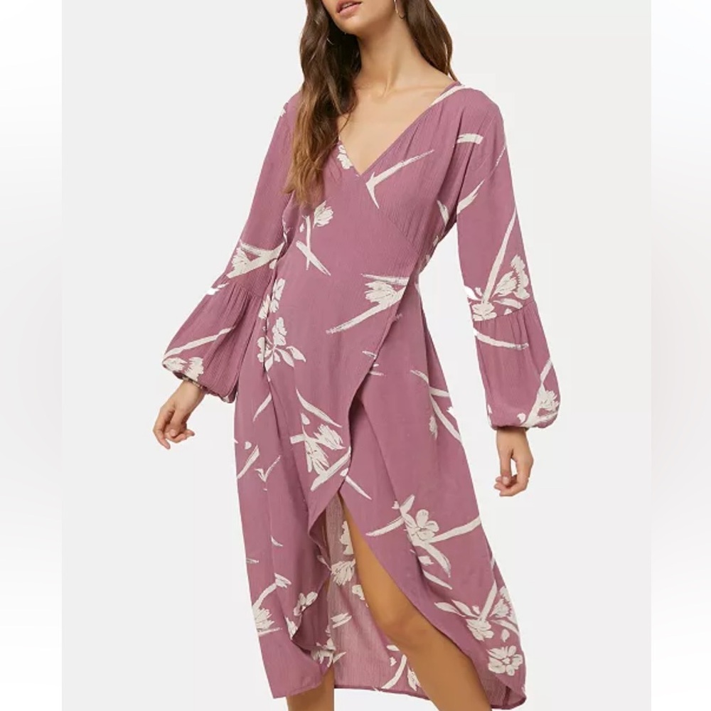O'Neill Talina Asymmetrical Midi Dress